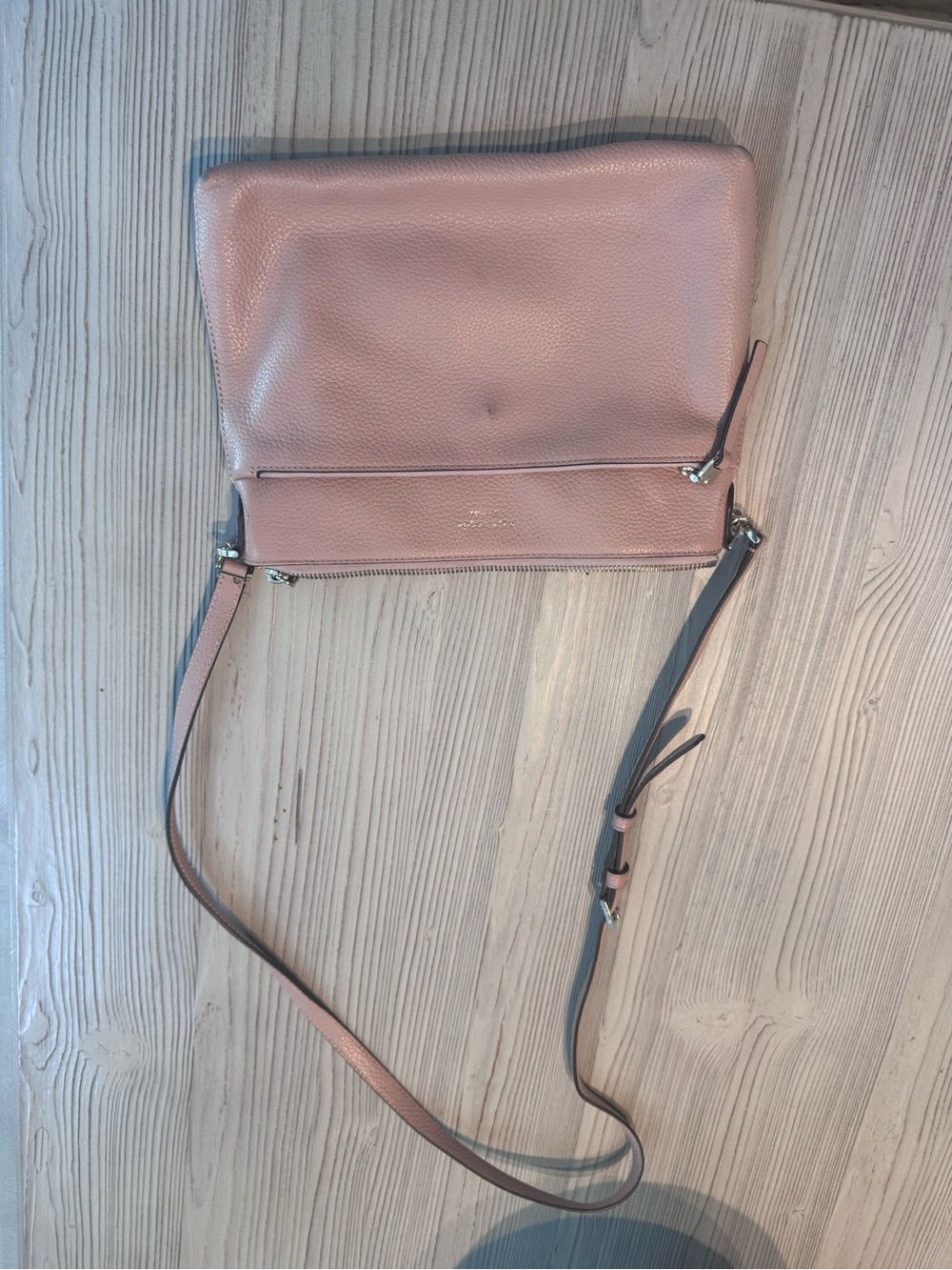 Kate Spade Blush Pink Leather Crossbody Bag - Picture 3 of 6